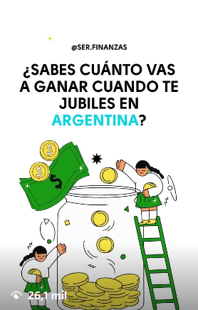Reel viral de Cecilia García con 26,1 mil visualizaciones